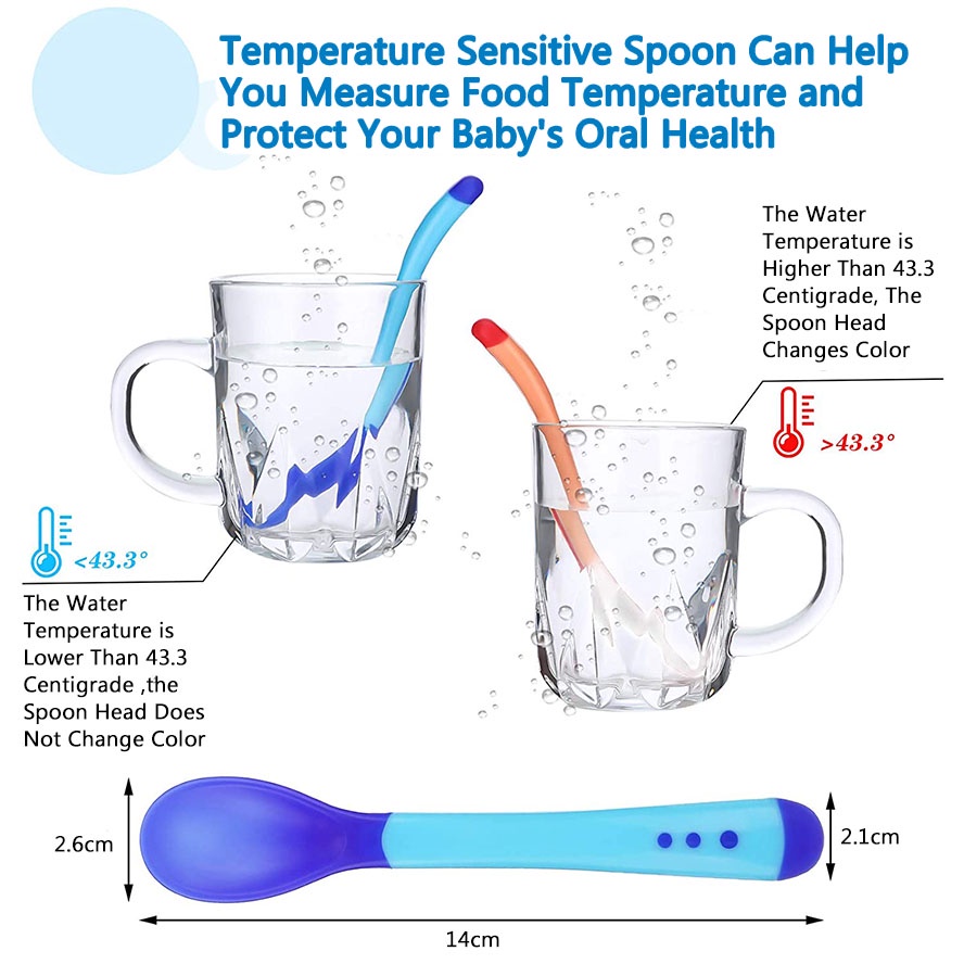 Bình thìa ăn dặm cho bé set Silicon thìa Túi nhai Bình ăn bột Dụng cụ cho bé uống thuốc Ăn dặm cho bé 6 tháng