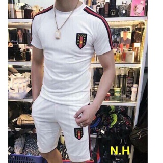 ĐỒ BỘ NAM GUCCI WHITE ĐBN24