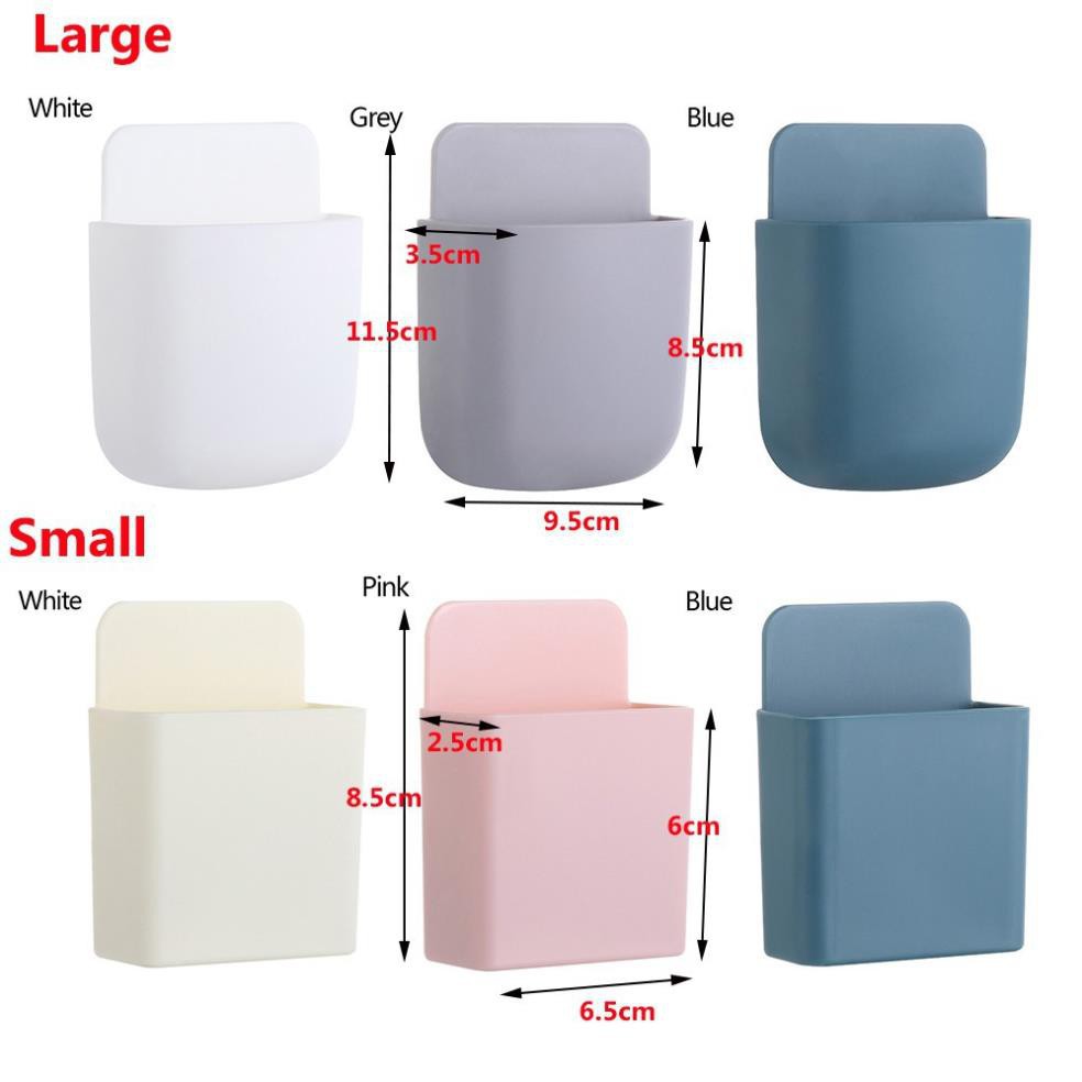 [XẢ KHO+FREE SHIP]  Khay, Giá để remote dán tường Giá Đỡ Điều Khiển Từ Xa Gắn Tường