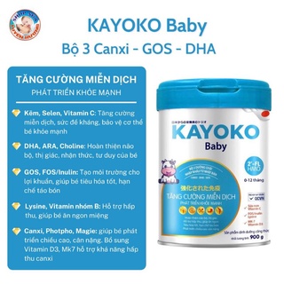sữa KAYOKO đủ số 900g.400g