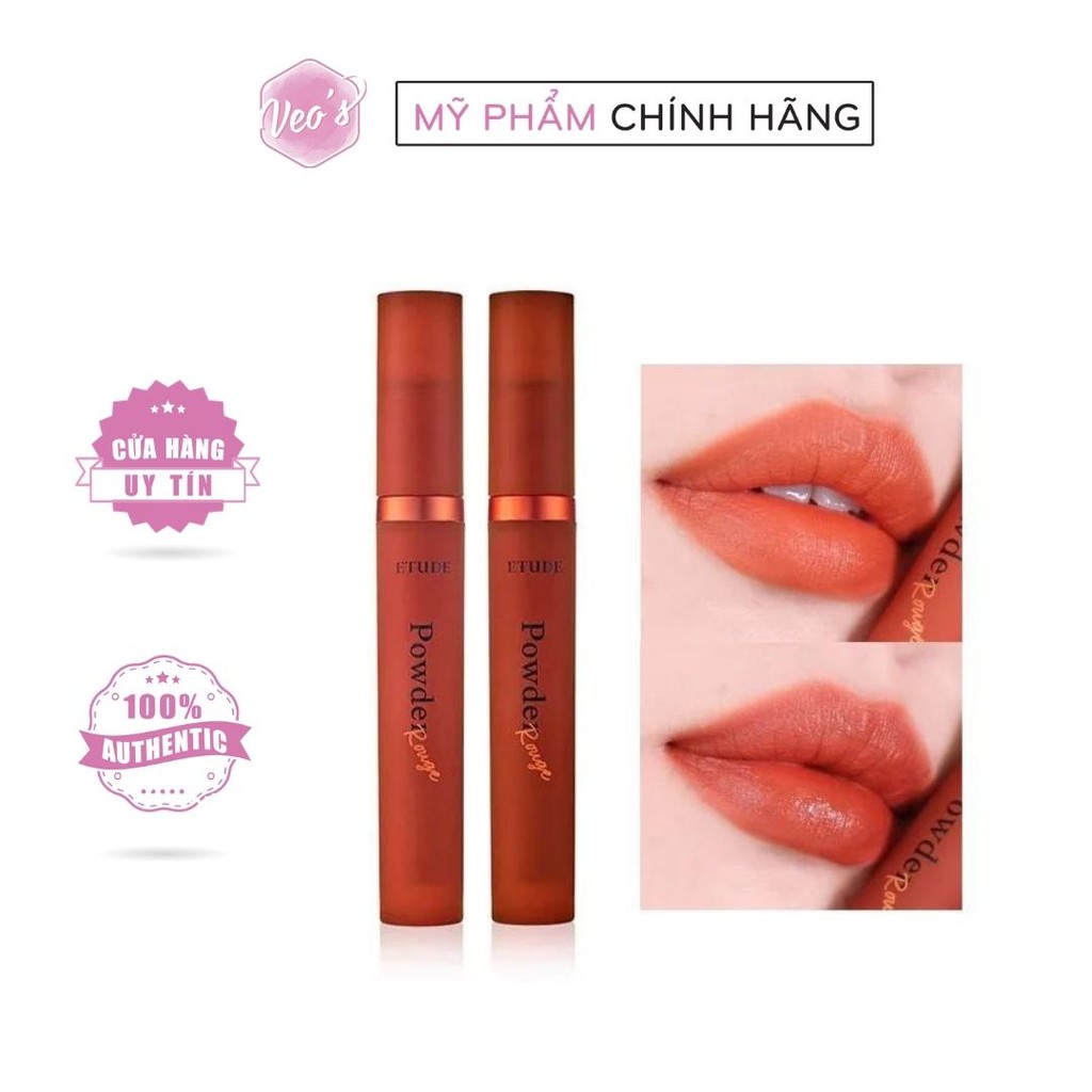 Son Kem Lì Etude House Leather Shop Powder Rouge Tint