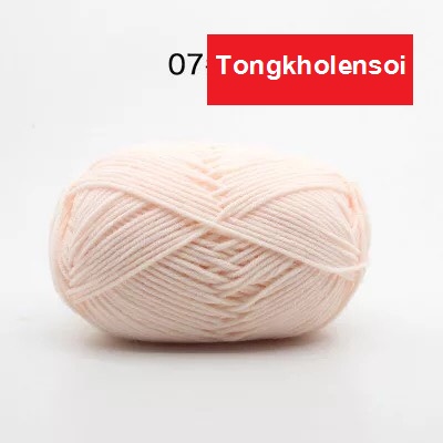 Len Milk Cotton 50g bảng 62 màu 50gr