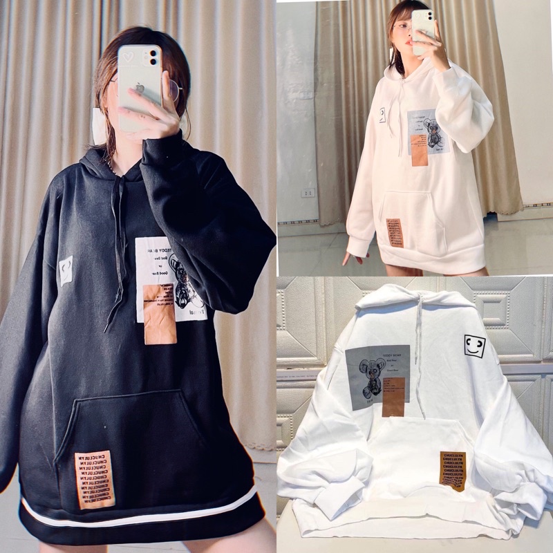 🦋GIÁ HỦY DIỆT🦋ÁO NỈ ULZZANG FORM THỤNG🦋ÁO HOODIE FORM RỘNG IN HÌNH CON CHUỘT🦋