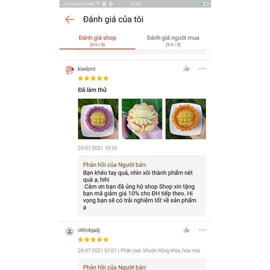 Khuôn xôi tròn hình hoa sen khía size đại 13cm nhựa cứng bền (kèm ảnh thật)