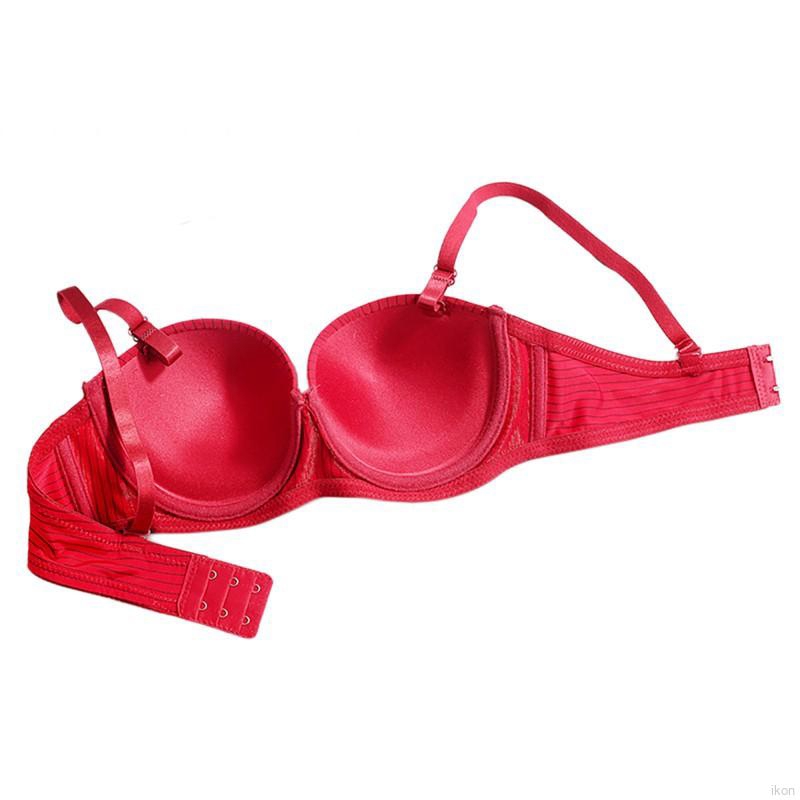 Áo lót kẻ sọc kèm mút nâng ngực thiết kế quyến rũ dành cho nữ