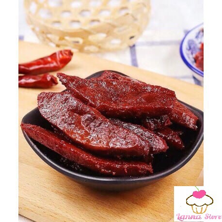 [Mã 77FMCGSALE1 giảm 10% đơn 250K] Bò cay dạng cục vị cay Tứ Xuyên - Bò ướt (Sẵn Hàng)