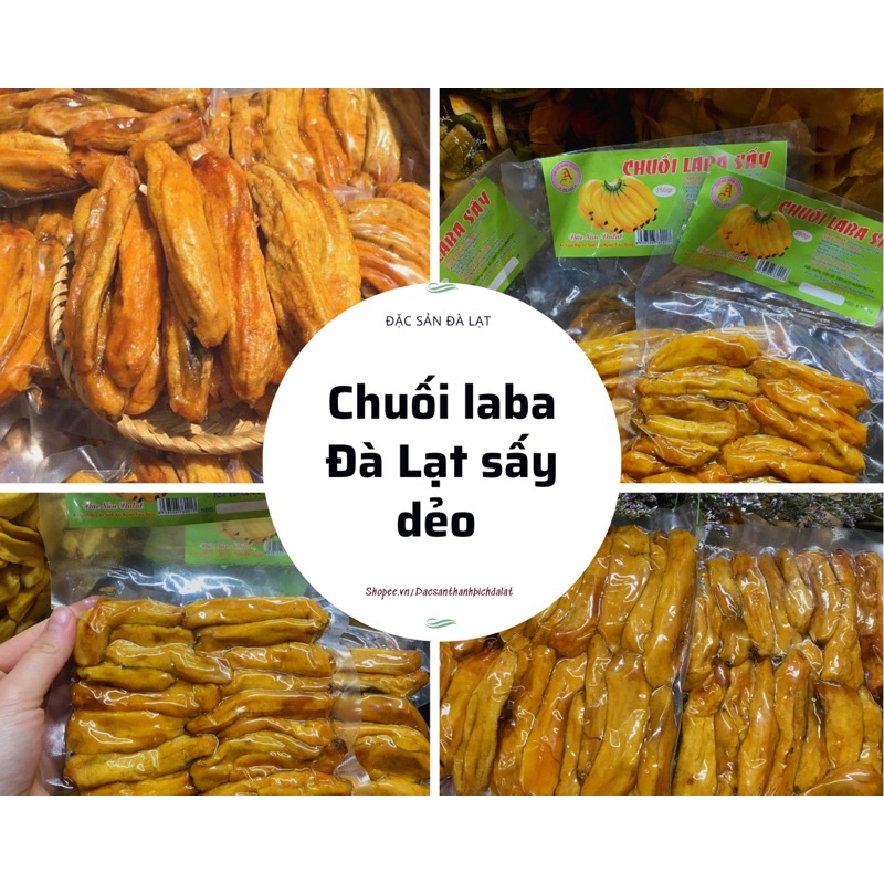 [250 gram ] Chuối La ba Sấy Mật Đà Lạt (Thơm ngon không đường )29.000₫