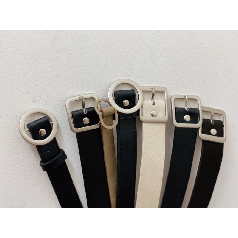 Thắt lưng nữ Hàn Quôc Lyns chất liệu da mêm nịt eo phong cách ulzzang.