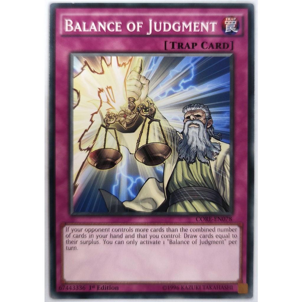 [Thẻ Yugioh] Balance of Judgment |EN| Common