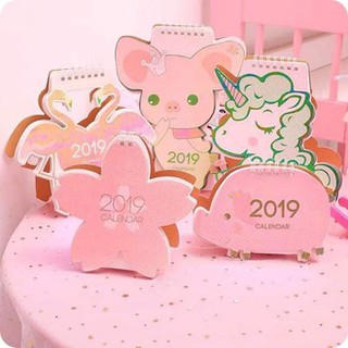 LỊCH ĐỂ BÀN HÌNH THÚ 2019