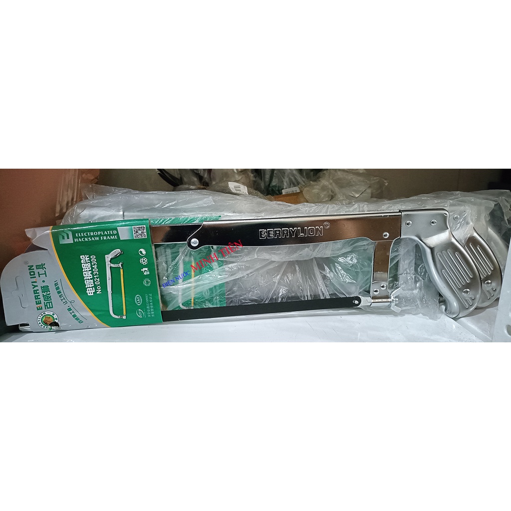 Khung cưa sắt Berrylion (Kèm 1 lưỡi cưa), Khung cưa sắt Bossman đỏ (Không kèm lưỡi)