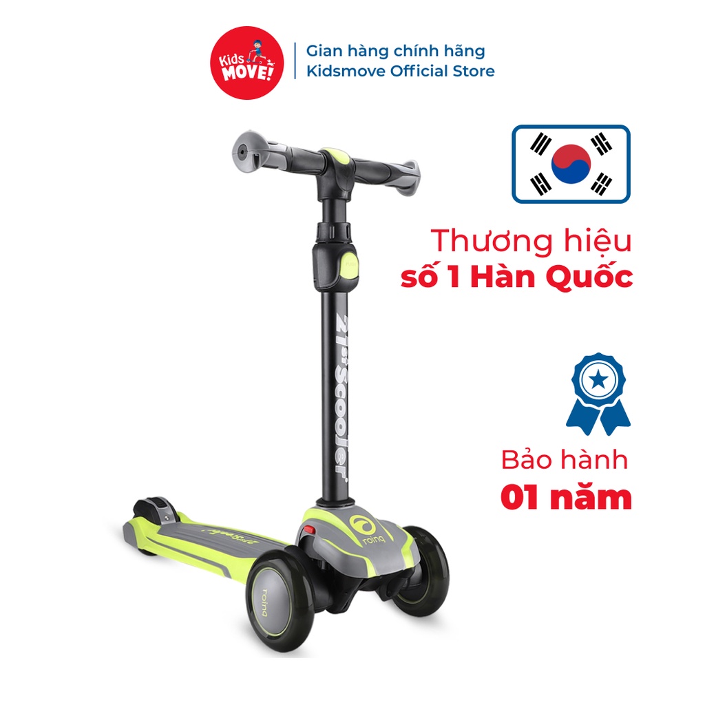 Xe scooter cho bé có giảm xóc xịn 21st Scooter ROD3 2020 cho bé từ 2