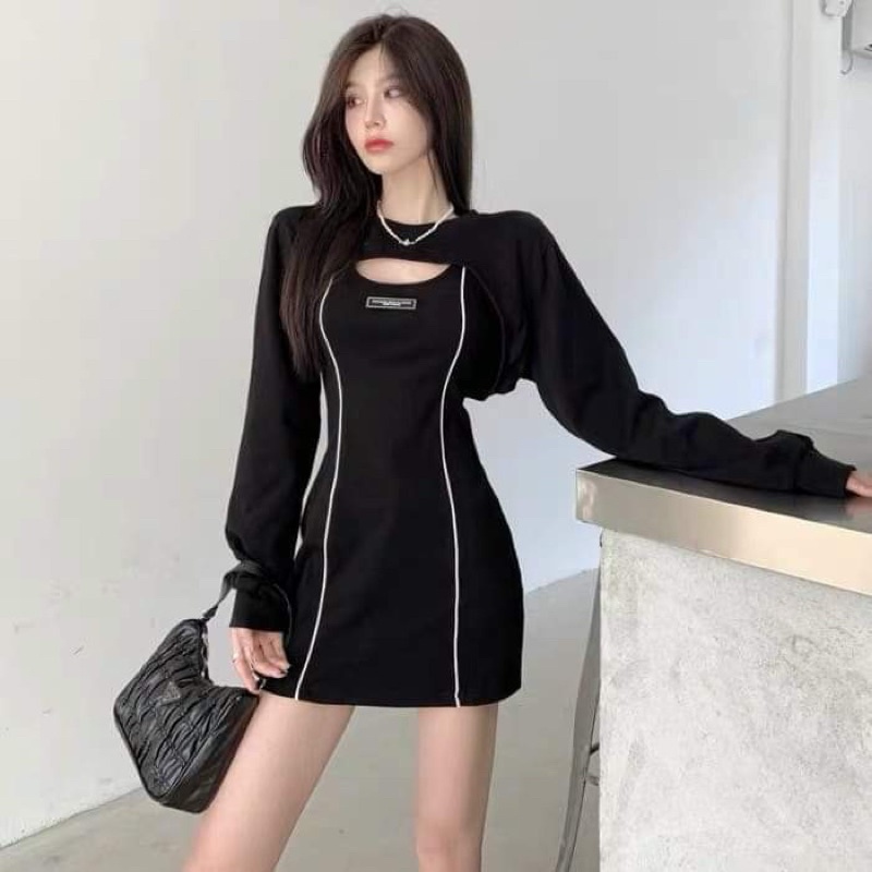 Sét váy mí mặc 2 kiểu KA6