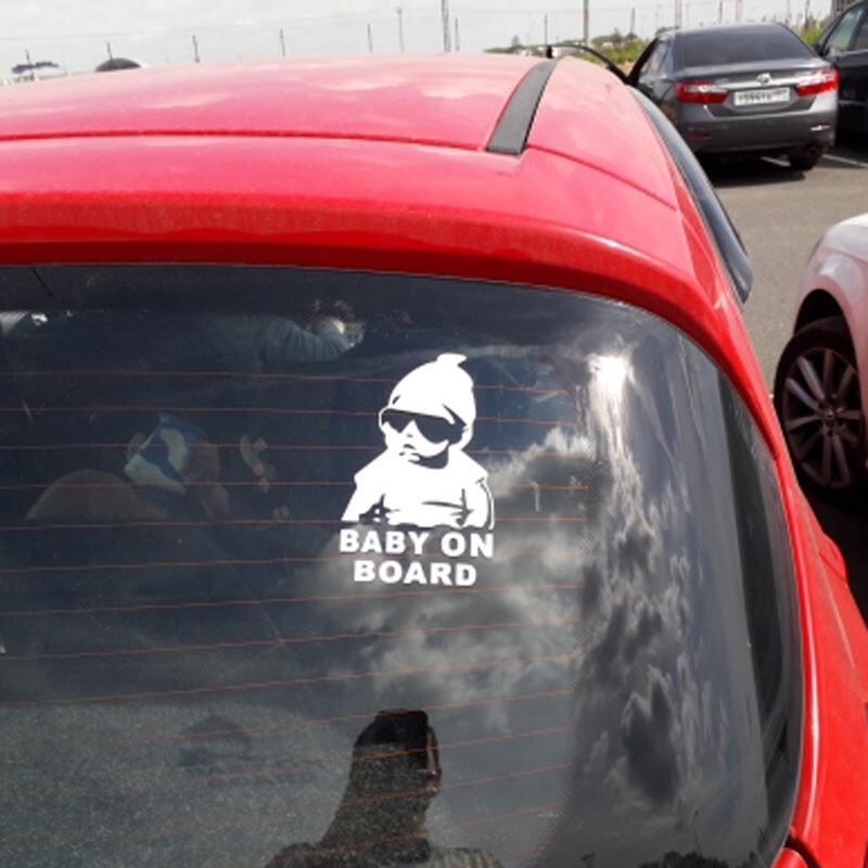 Sticker Decal Dán Xe Ô tô Baby On Board