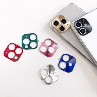 For iPhone 12 Mini 11 Pro Max Metal Back Camera Lens Guard Circle Case Cover Ring Protector