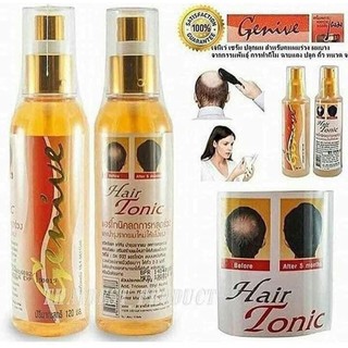 XỊT mọc tóc dài , ngăn ngừa hói đầu Genive Hair tonic Thái lan