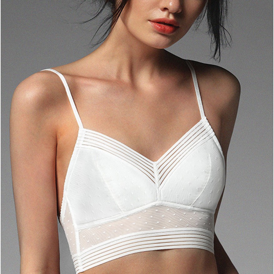 Bralette Ren Lưới Hở Lưng Cao Cấp Mới B145