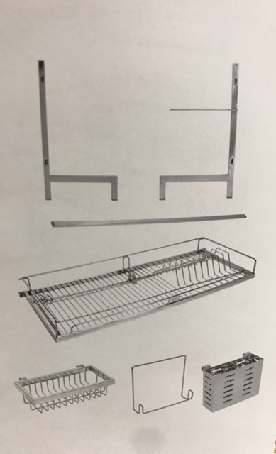 [HÀNG CHUẨN INOX304] kệ chén đa năng inox304 đặt trên chậu rửa, bàn đá chịu lực tới 70kg