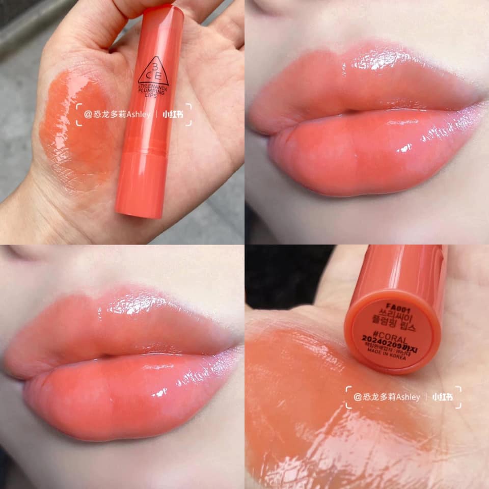 SON DƯỠNG 3CE PLUMPING LIPS