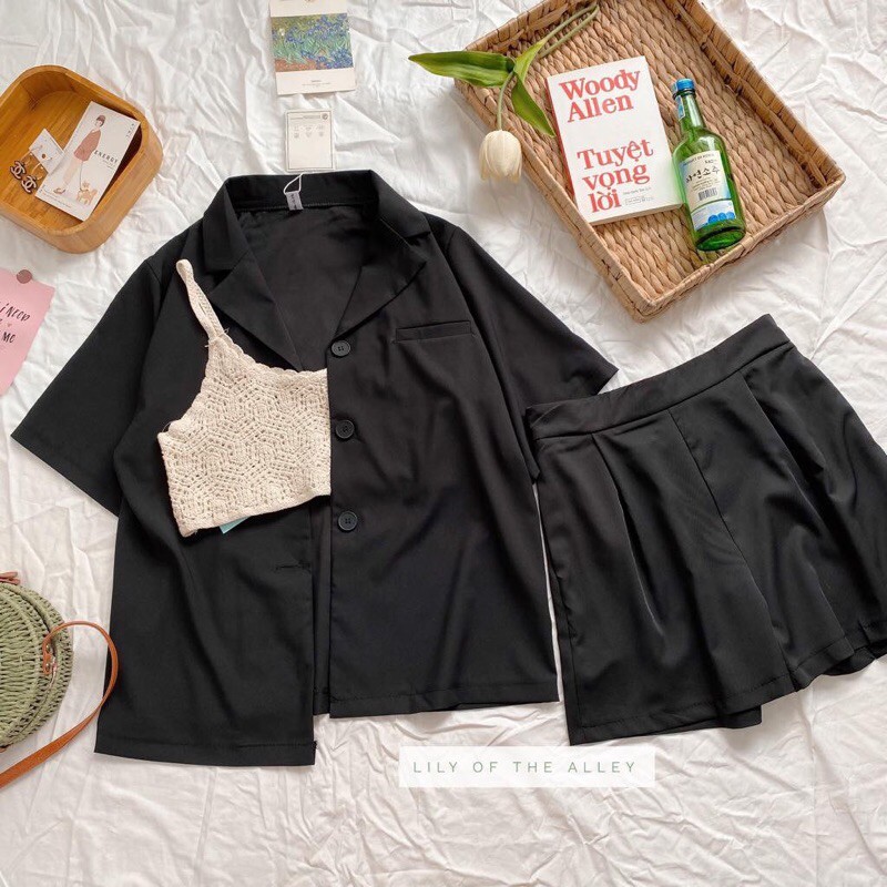 Set blazer + quần short