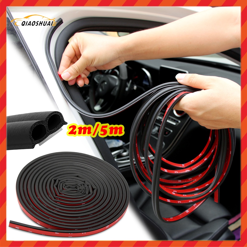 Cuộn Dây Cao Su Hai Lớp Dán Viền Cửa Xe Hơi Cách Âm