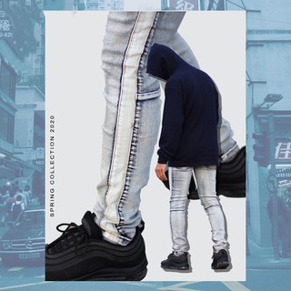 QUẦN JEAN ZIPPER DISTRESS