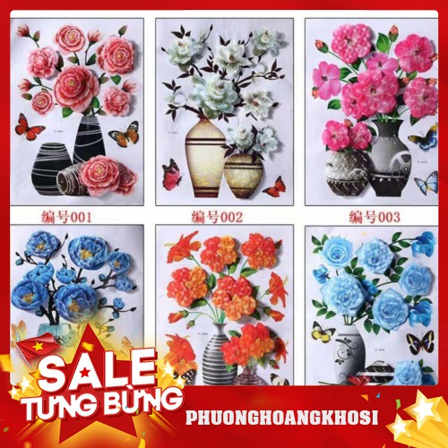 Tranh 3D Dán Tường,Trang Trí Phòng Khách Siêu Đẹp T2