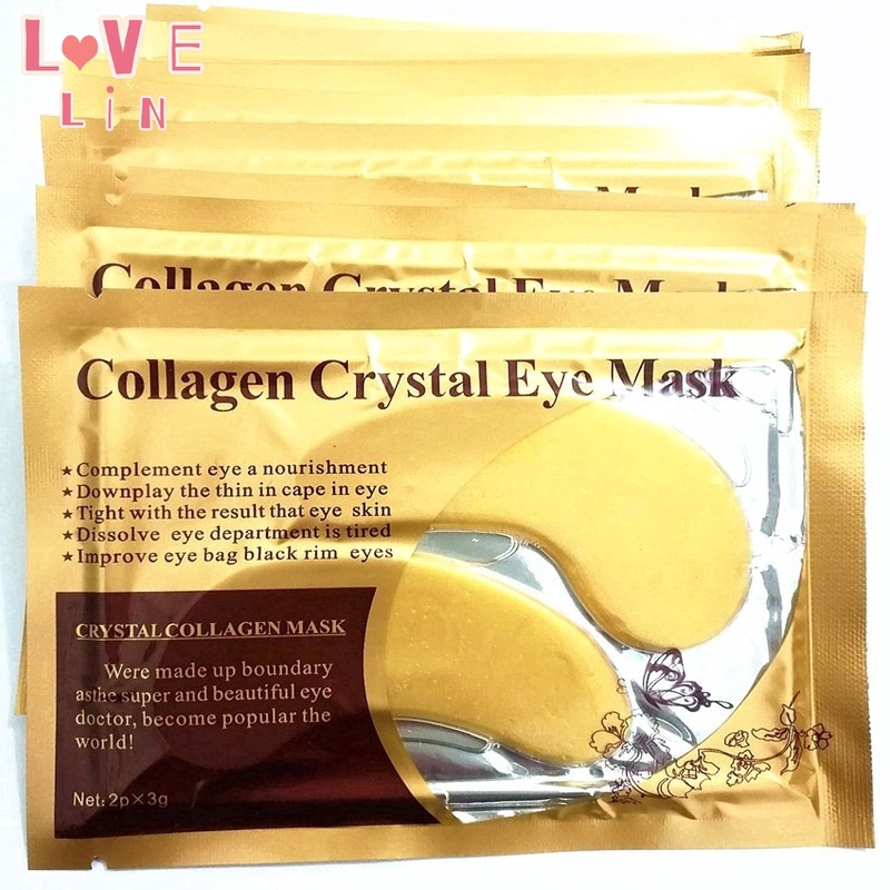 Mặt nạ mắt collagen vàng dưỡng ẩm làm mờ nếp nhăn hiệu quả