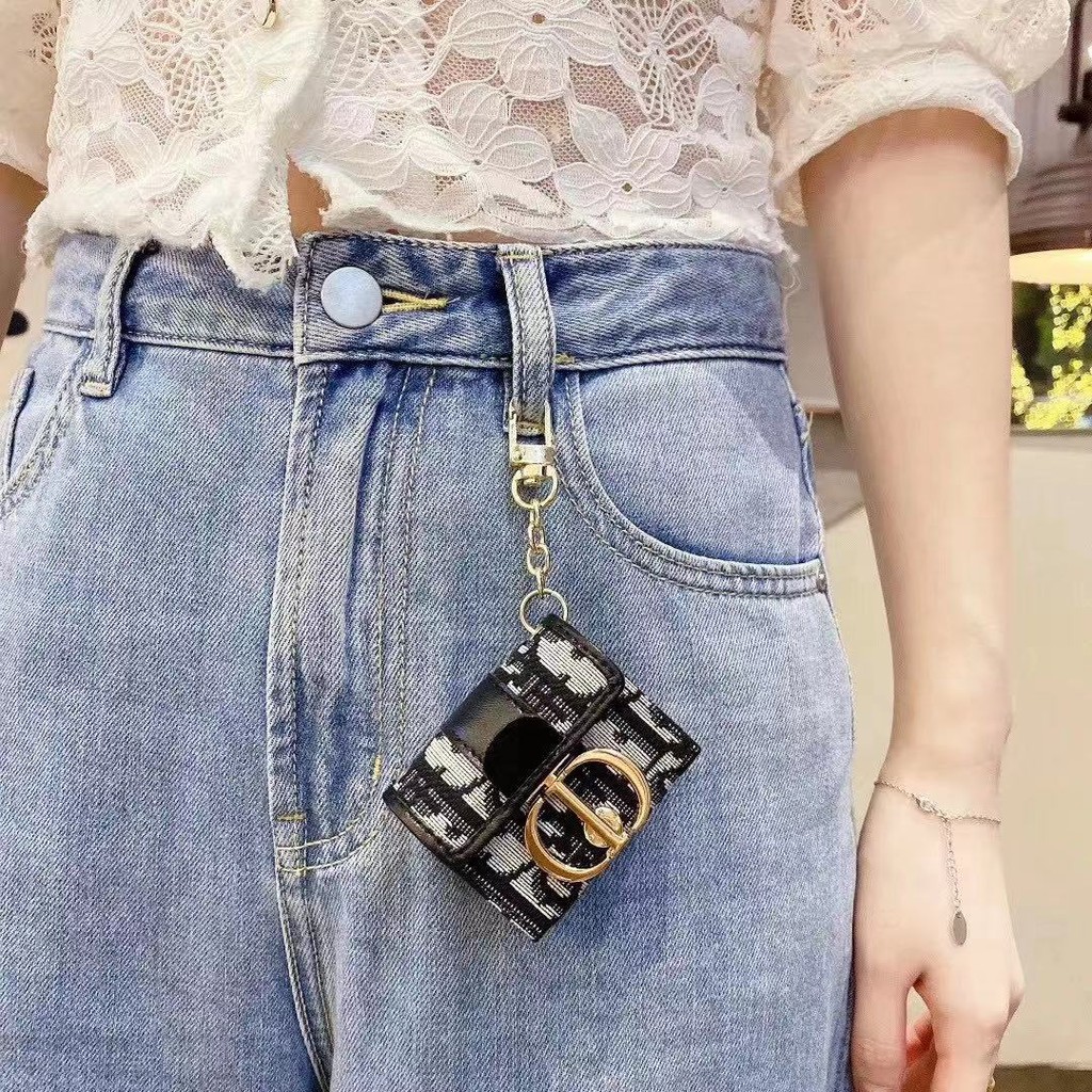 Sang Trọng Vỏ Bảo Vệ Hộp Sạc Tai Nghe Airpods 1 / 2 / Pro Họa Tiết Dior Sang Trọng Thời Trang | BigBuy360 - bigbuy360.vn