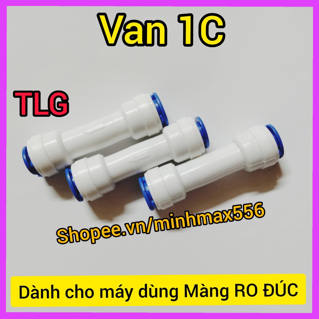 VAN 1 CHIỀU NỐI NHANH - DÀNH CHO MÁY LỌC DÙNG MÀNG RO ĐÚC