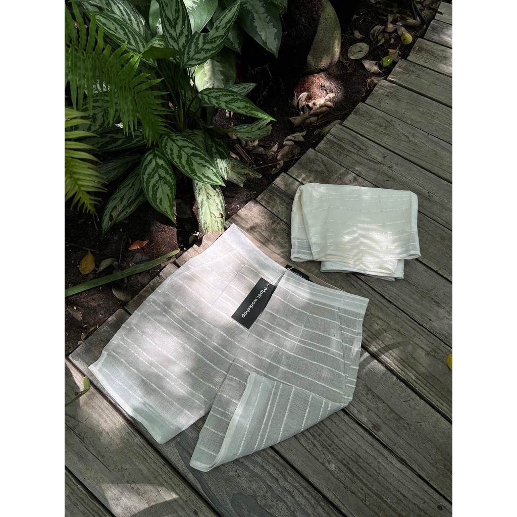 QUẦN SHORT NAM ĐI BIỂN , THỜI TRANG,MIN STRIPED SHORT
