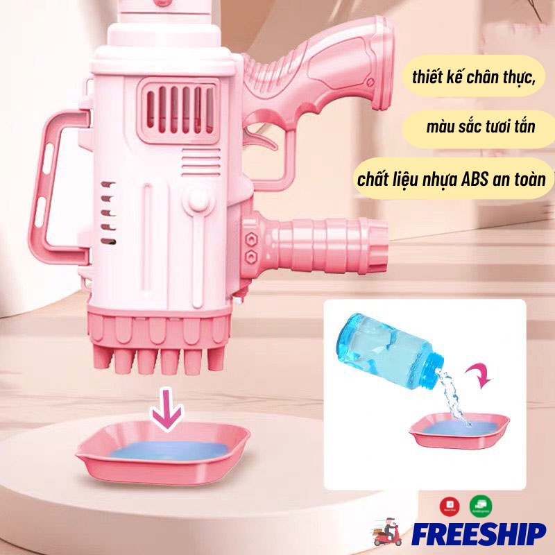 Súng Bắn Bong Bóng Súng Đồ Chơi Cho Trẻ Em Siêu Hot 2022 Titan.st