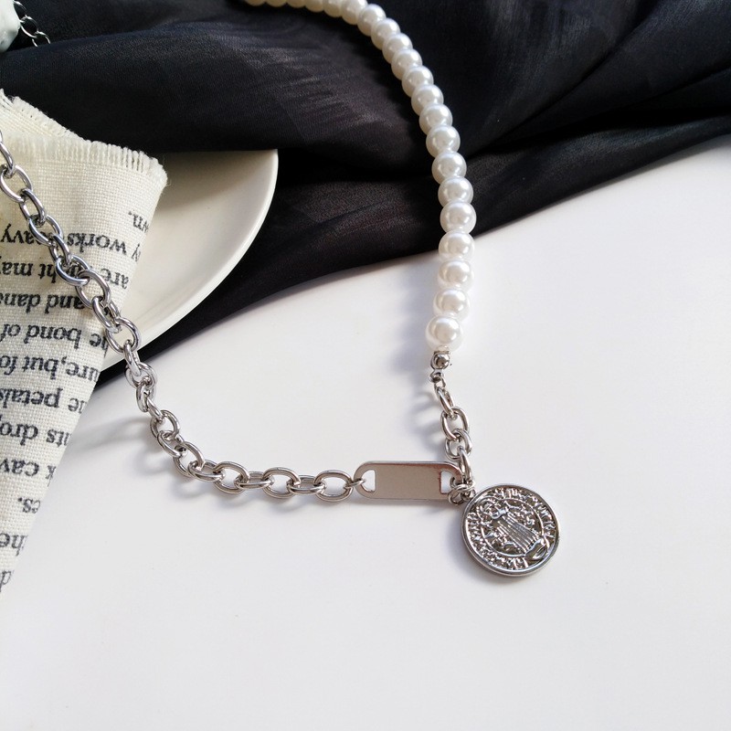 vòng cổ Đính Ngọc Trai Xinh Xắn C113