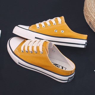 Giầy vải nữ phong cách Hàn Quốc
