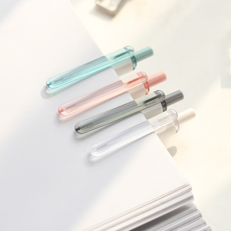 Set 4 bút bi gel thiết kế dễ thương cho học sinh