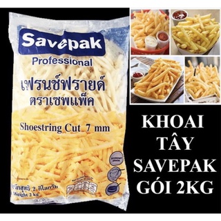 Khoai tây thái 2 kg