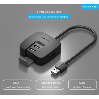 Bộ chia 4 port USB 2.0 Vention VAS-J51-B015 15cm