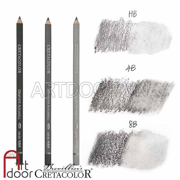 [ARTDOOR] Bút chì phác thảo CRETACOLOR Aquarell (tan trong nước)