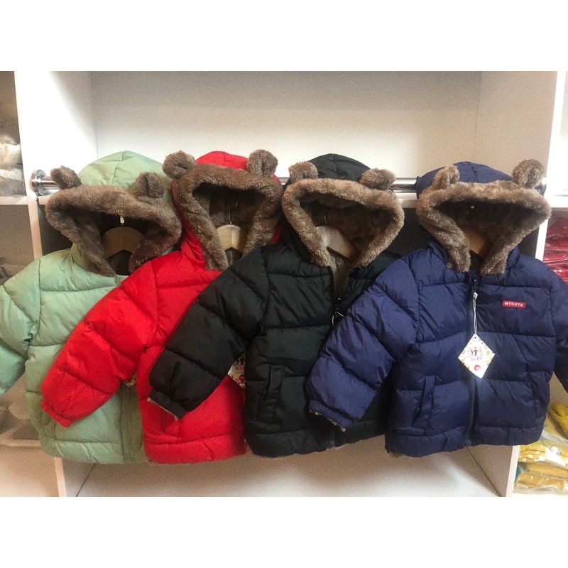 Áo phao tai gấu lót lông siêu dày hàng Quảng Châu cao cấp Hàng loại 1