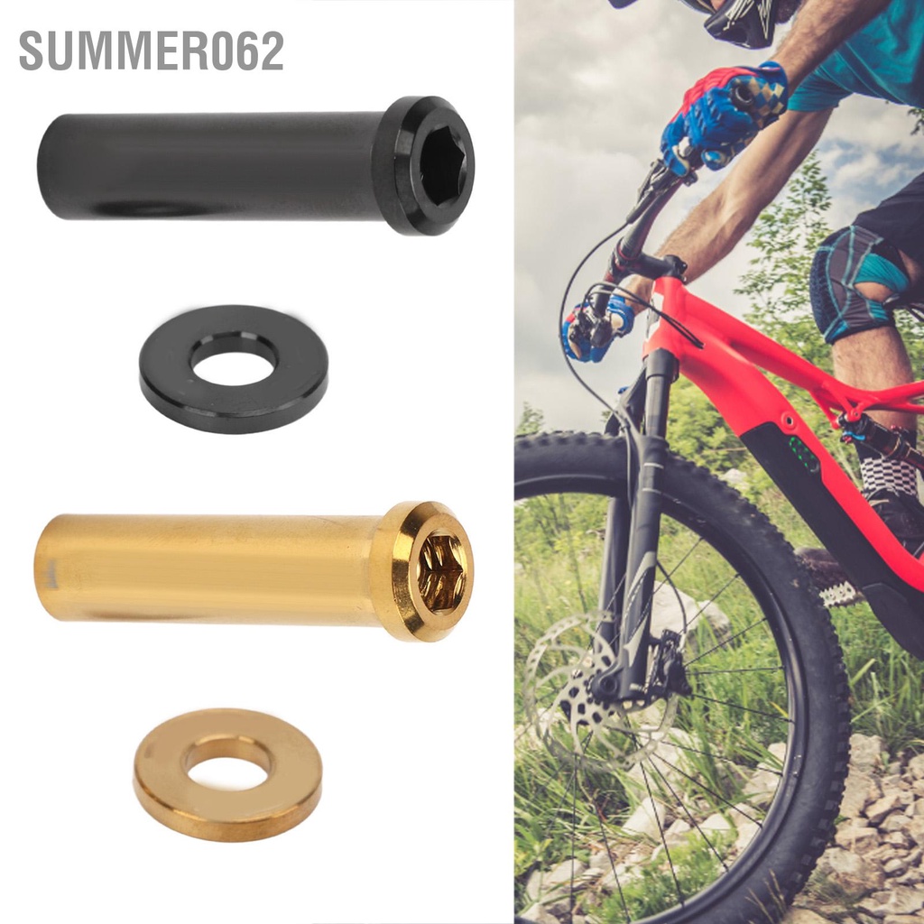 Summer062 Xe đạp đường trường C Kẹp cố định Đai ốc 30mm Hợp kim titan chống gỉ oxy hóa Đánh bóng tốt cho xe phanh