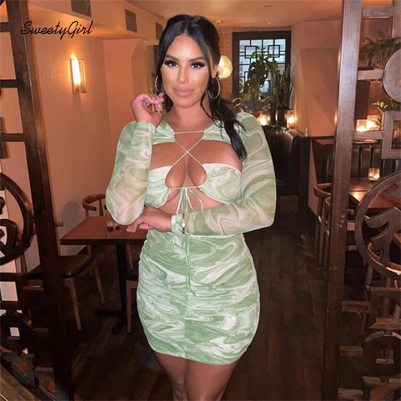 Đầm Tay Dài Dáng Ôm Thiết Kế Độc Đáo Thời Trang Cho Nữ