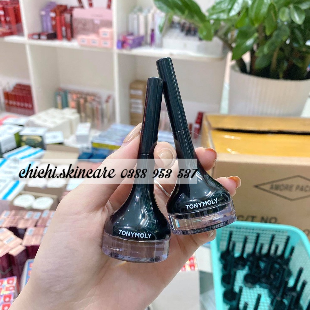 (HÀNG SẴN - AUTH) Gel Kẻ Mắt Tonymoly – Blackstage Gel Eyeliner