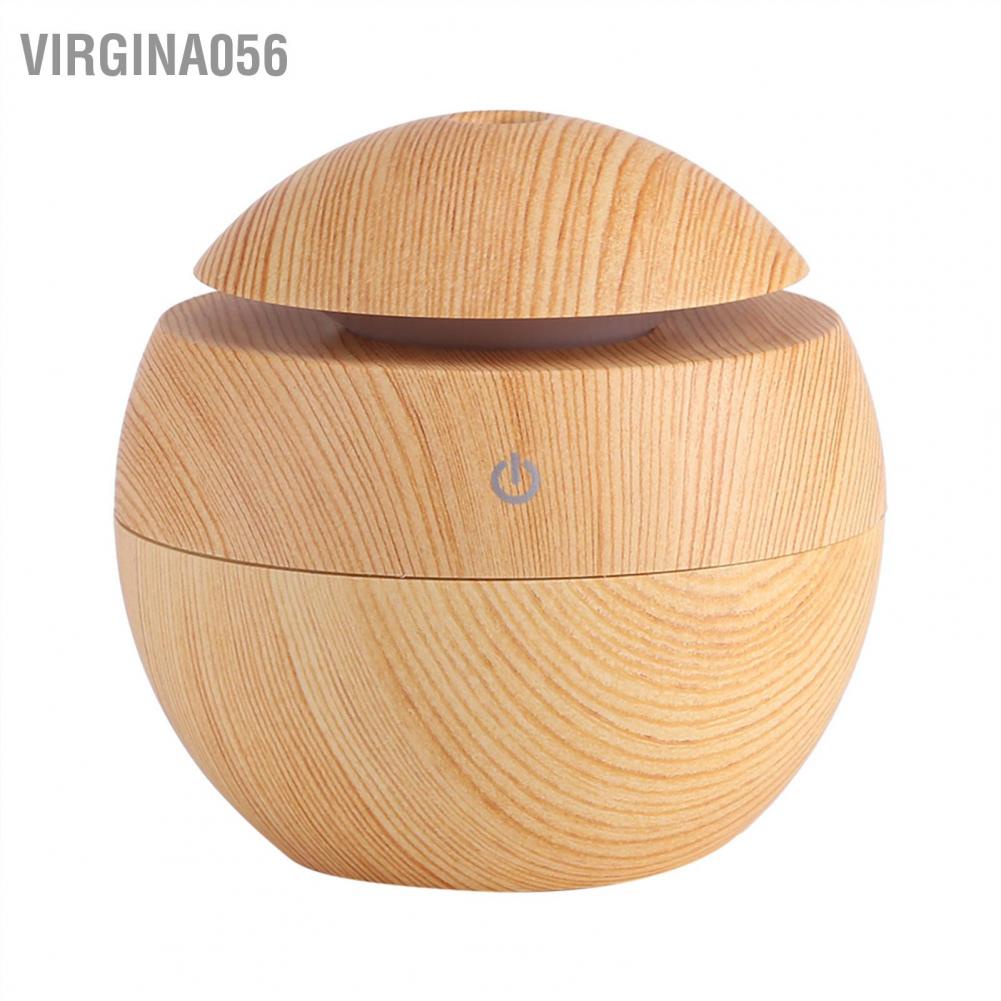 Virgina056 USB Essential LED Touch Aroma Ultrasonic Humidifier Oil Diffuser Air Purifier