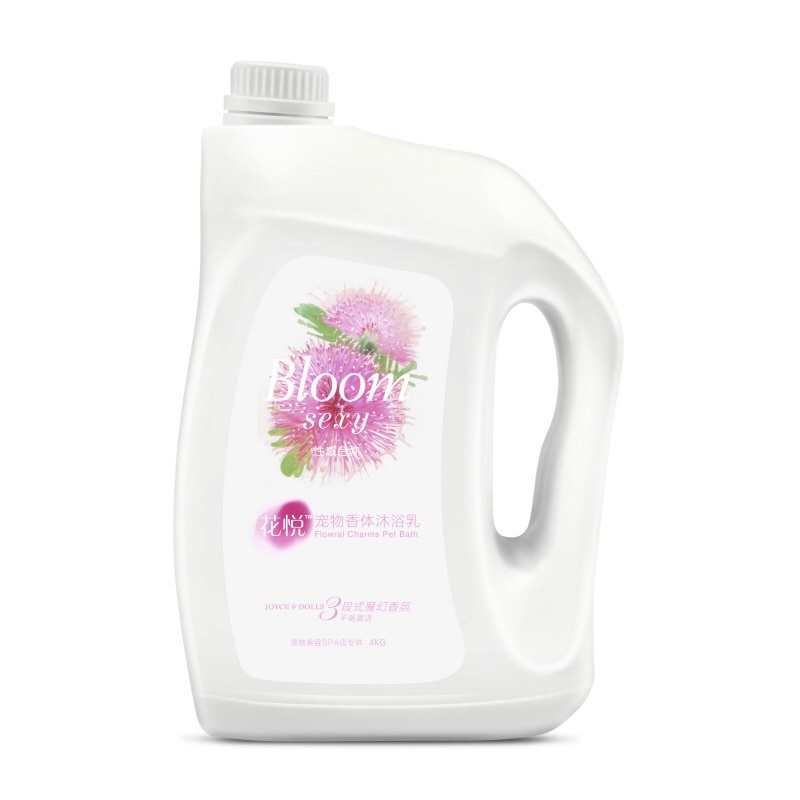 SỮA TẮM CHO CHÓ MÈO JOYCE & DOLLS SEXY BLOOM VỚI CÔNG THỨC HƯƠNG THƠM TỪ THIÊN NHIÊN Can 4L