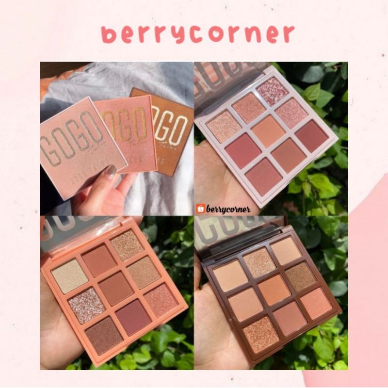 GOGO TALES - Bảng mắt Gogo Tales Admiring Velvet Eyeshadow