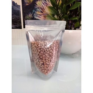500Gr Túi Zip bạc-Trong 12x19