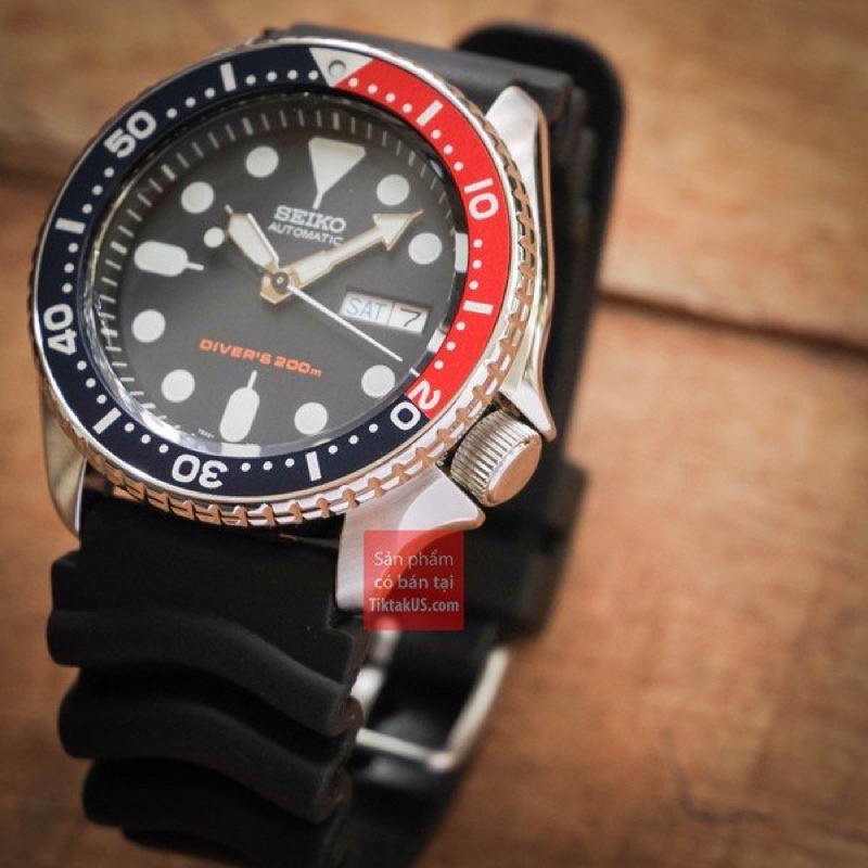 Dây đồng hồ SEIKO Automatic SRP680K1 SKX009KC cao su size 20mm 22mm