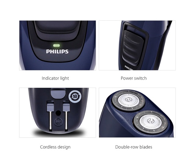 Máy cạo râu du lịch cao cấp Philips PQ190