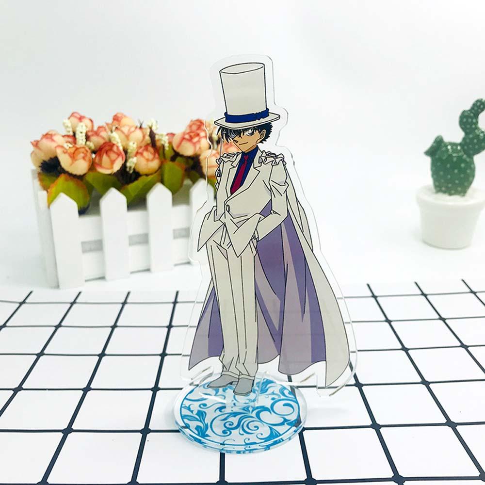 AARON1 Anime Acrylic Stand Figure Fans Gift Figure Model Toys Detective Conan Double side Decoration Toys Collection Model Fashion Desktop Standing Card Mouri Ran Figure Model Plate