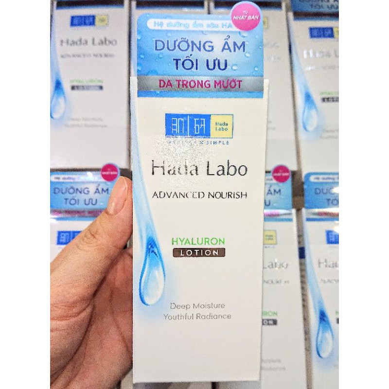 (Da dầu MẪU MỚI) Dung dịch dưỡng ẩm Hadalabo Advanced Nourish Hyaluron Lotion 100ml | BigBuy360 - bigbuy360.vn